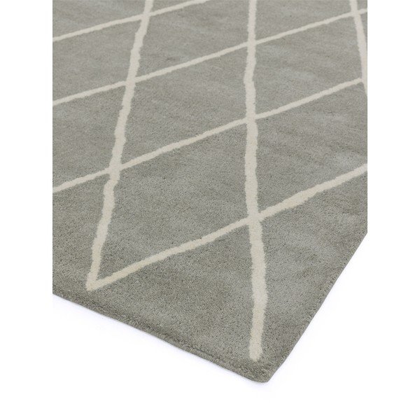 Szürke kézi szövésű gyapjú szőnyeg 200x290 cm Albany – Asiatic Carpets-image-3