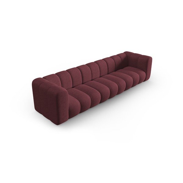 Borvörös kanapé 318 cm Lupine – Micadoni Home-image-3