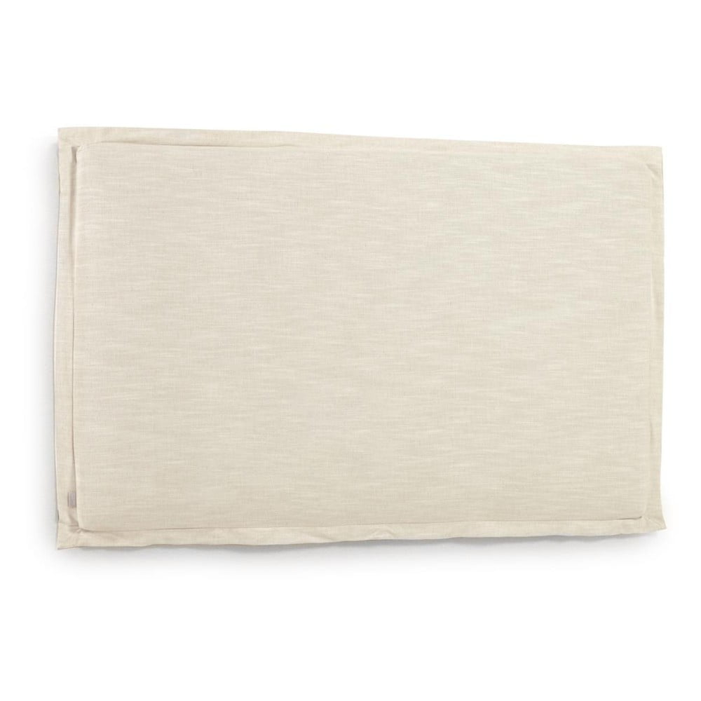 Fehér kárpitozott ágytámla 186x106 cm Tanit Kave Home