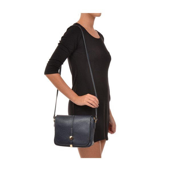 Ariela fekete bőr válltáska - Renata Corsi-image-4