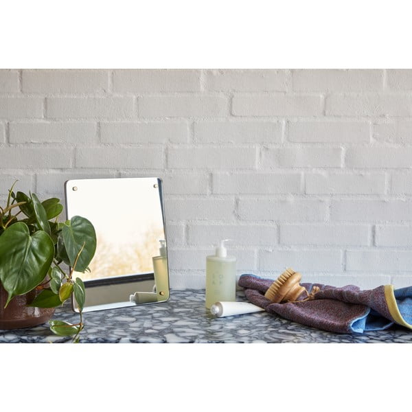 Dora kék-lila pamut törölköző, 50 x 100 cm - Hübsch-image-2