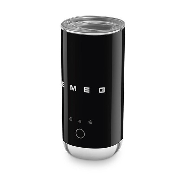 Fekete műanyag elektromos tejhabosító 120 ml – SMEG