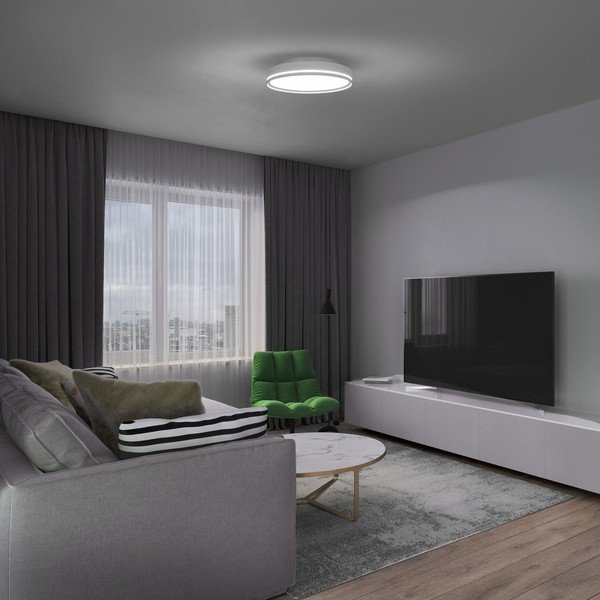 Orion fehér mennyezeti lámpa, ø 40 cm - SULION-image-4