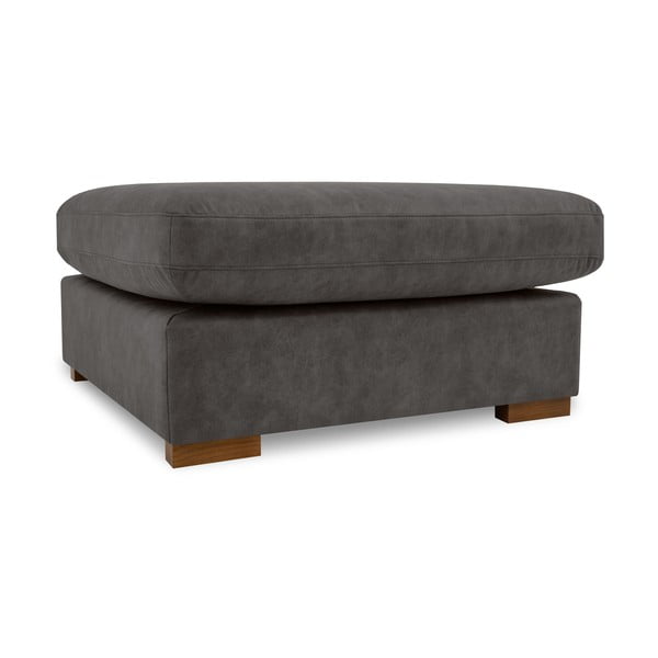 Antracitszürke bőrutánzat lábtartó Hamburg – Scandic-image-4