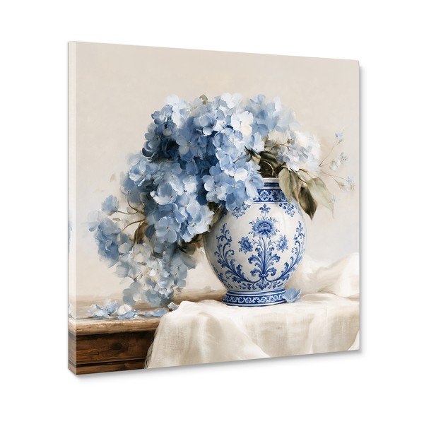 Nyomtatott vászon kép 60x60 cm Porcelain Vase – Styler-image-3