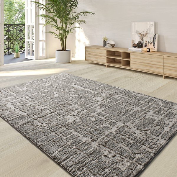 Szürke szőnyeg 140x200 cm Lima – Universal-image-1