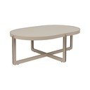 Bézs dohányzóasztal 68x102 cm Centre – Zuiver