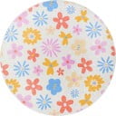 Mosható gyerek szőnyeg ø120 cm Joyfull Garden – Vitaus