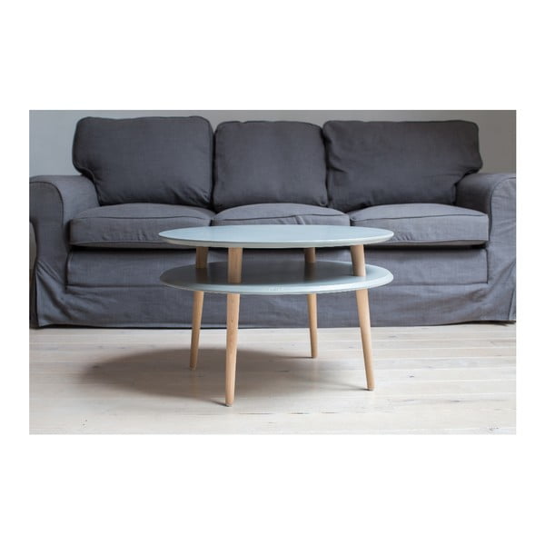 UFO sötétszürke dohányzóasztal, ⌀ 70 cm - Ragaba-image-2