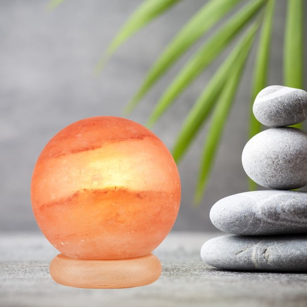 Narancssárga sólámpa (magasság 16 cm) Sally – LAMKUR-image-1