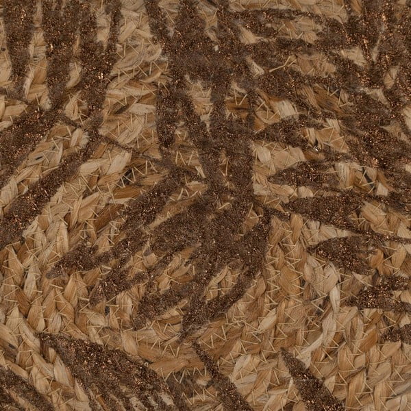 Juta tányéralátét ø 38 cm Leafy – Ixia-image-1