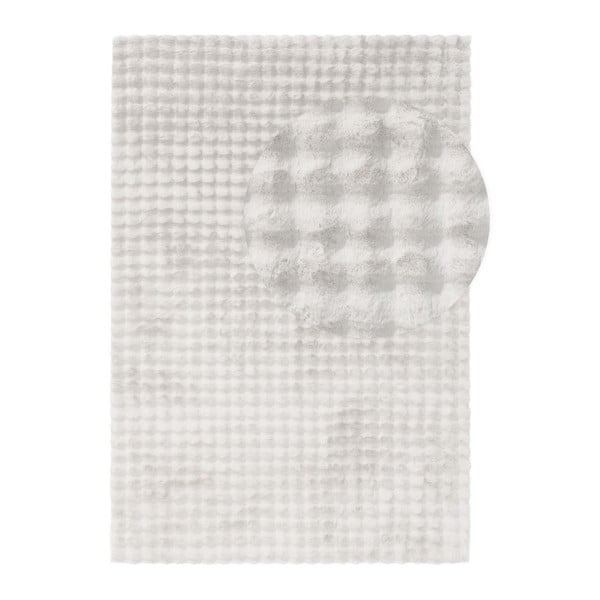 Fehér mosható szőnyeg 120x170 cm Bubble White – Mila Home