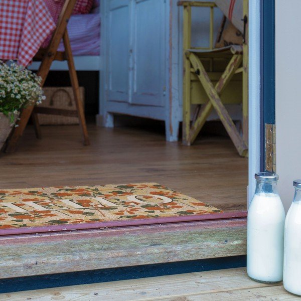 Kókuszrost lábtörlő 40x60 cm Hello Floral – Artsy Doormats-image-4