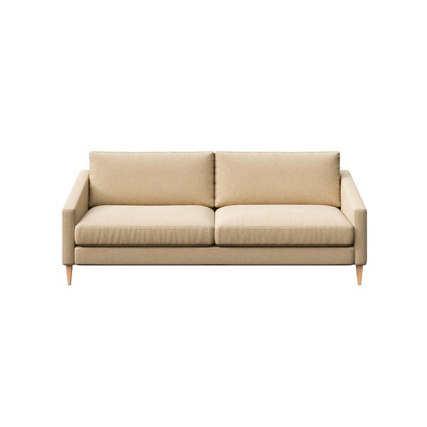 Bézs kanapé 200 cm Karoto – Ame Yens