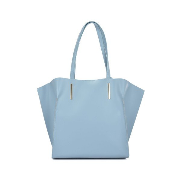 Caritta világoskék bőr kézitáska - Mangotti Bags-image-3
