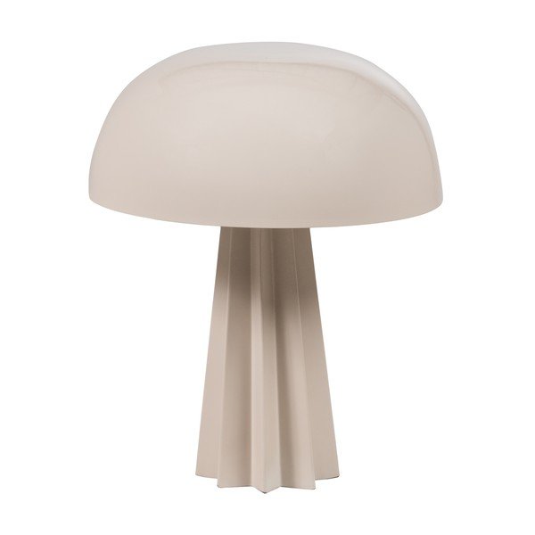 Krémszínű fém asztali lámpa (magasság 29 cm) Virel – WOOOD-image-3