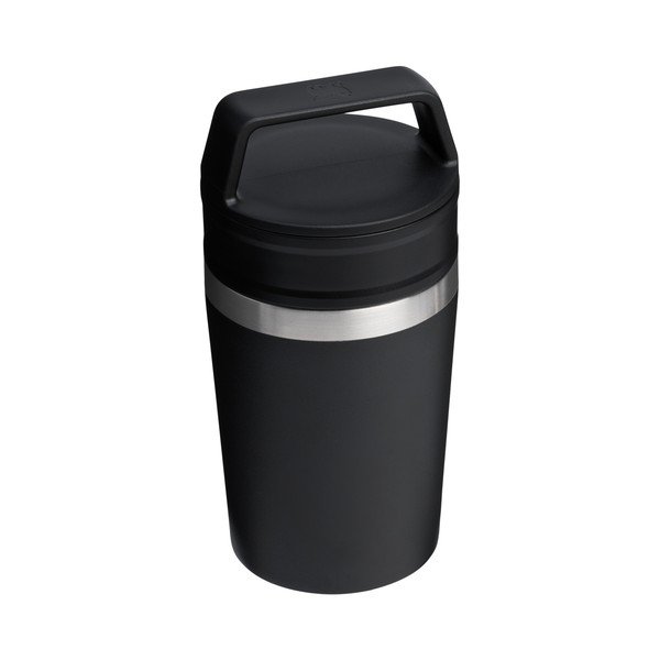 Fekete rozsdamentes acél termobögre 230 ml Café-To-Go Travel Mug Black 2.0 – Stanley-image-2