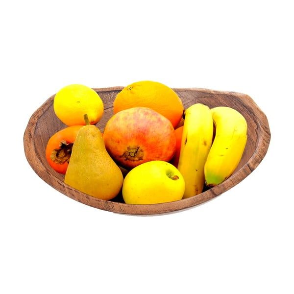 Natúr színű fa tál Mango – Orion-image-3
