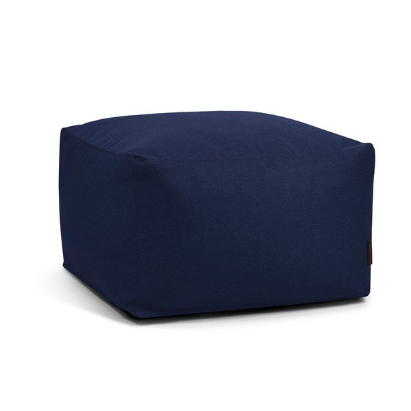 Kék babzsákfotel Softbox MooG – SLOWDOWN