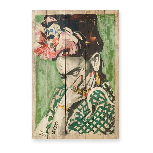 Fa falitábla 40x60 cm Frida Coeur – Madre Selva