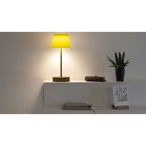 Zöld LED dimmelhető asztali lámpa (magasság 33,5 cm) Oscar – Remember-image-3