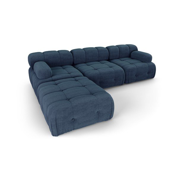 Sötétkék sarokkanapé Ferento – Cosmopolitan Design-image-4