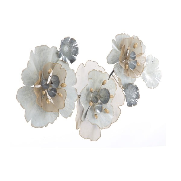 Flowery fém fali dekoráció, 119 x 60 cm - Mauro Ferretti-image-3