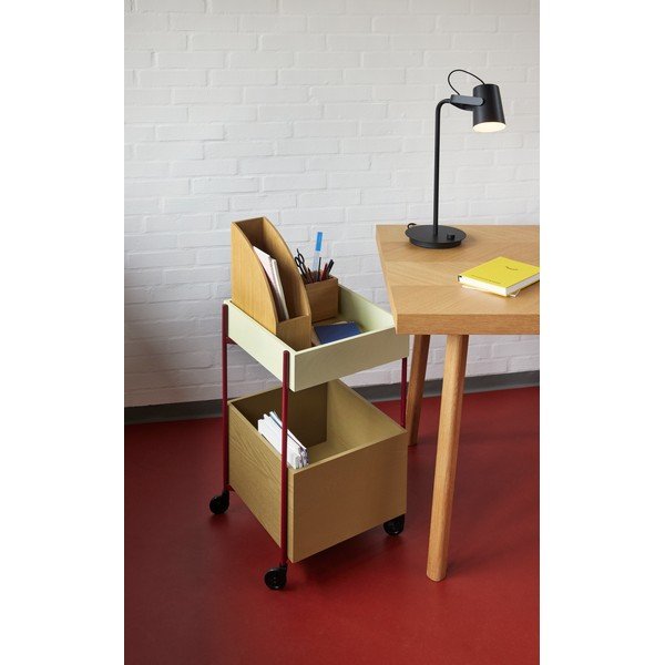 Fekete asztali lámpa (magasság 54 cm) Ardent – Hübsch-image-2