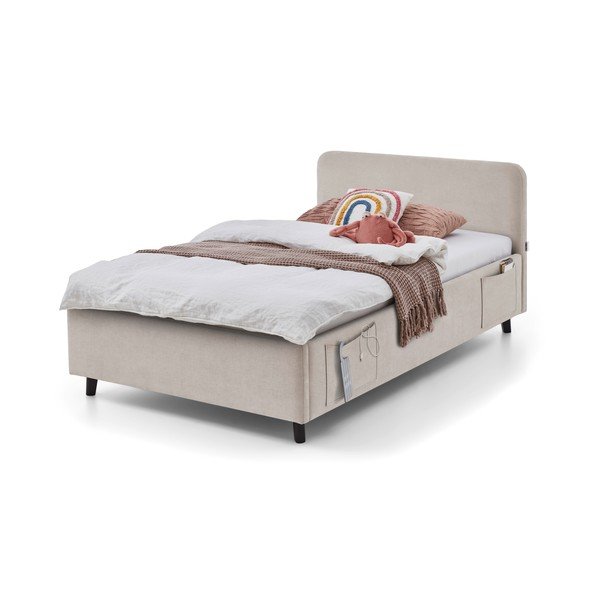 Bézs gyerekágy ágyrács nélkül 120x200 cm Cosy – Meise Möbel