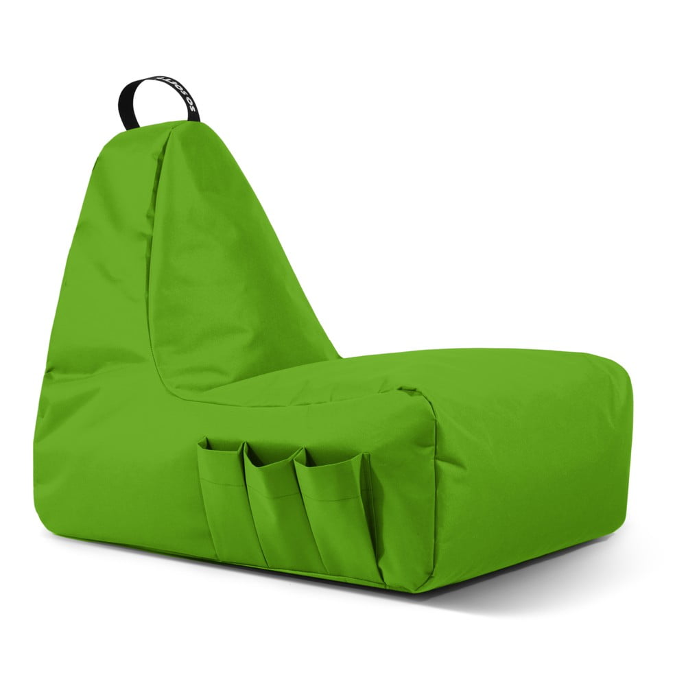 Zöld babzsákfotel Chill Gamer XL  So Soft?