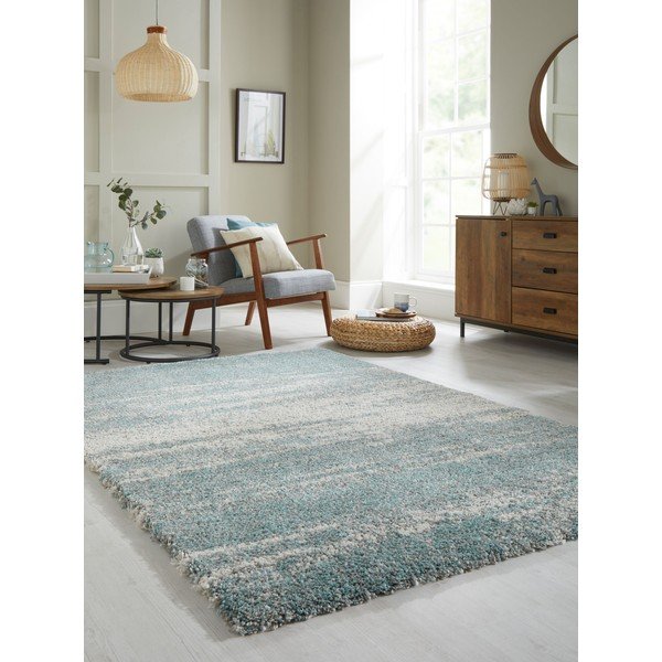 Reza kék-szürke szőnyeg, 80 x 150 cm - Flair Rugs-image-4