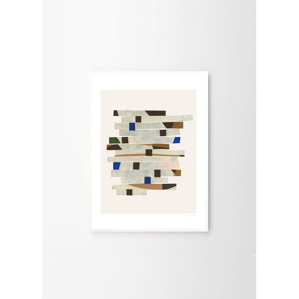 Poszter 50x70 cm Cut up Stripes – Berit Mogensen Lopez – The Poster Club-image-3