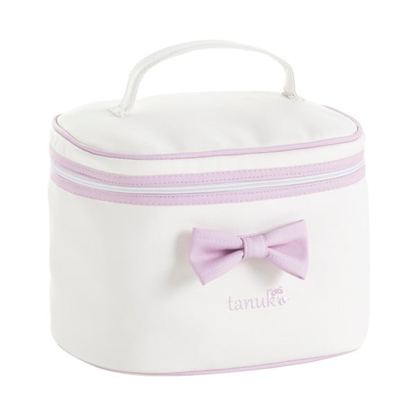 Toilet Bag rózsaszín-fehér táska, 30 x 20 cm - Tanuki