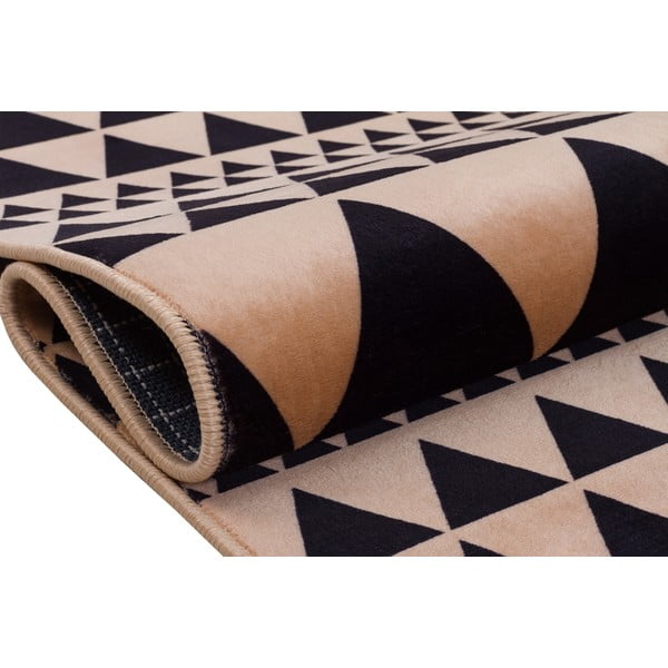 Bézs mosható futószőnyeg 300x80 cm - Vitaus-image-3