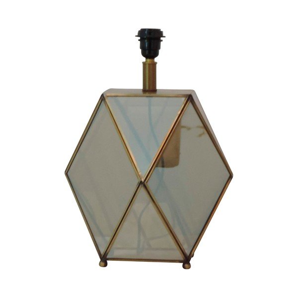 Barna-aranyszínű lámpa állvány 43 cm Eluminea – Côté Table-image-3