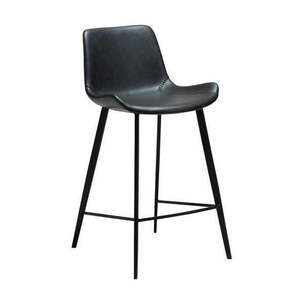 Fekete bárszék (ülésmagasság 65 cm) Hype – DAN-FORM Denmark