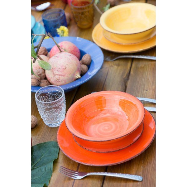 Agyagkerámia étkészlet 18 db-os Baita – Villa d'Este-image-1