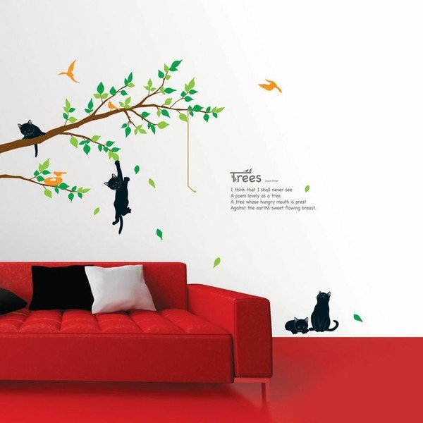 Tree And Cat falmatrica szett - Ambiance-image-1