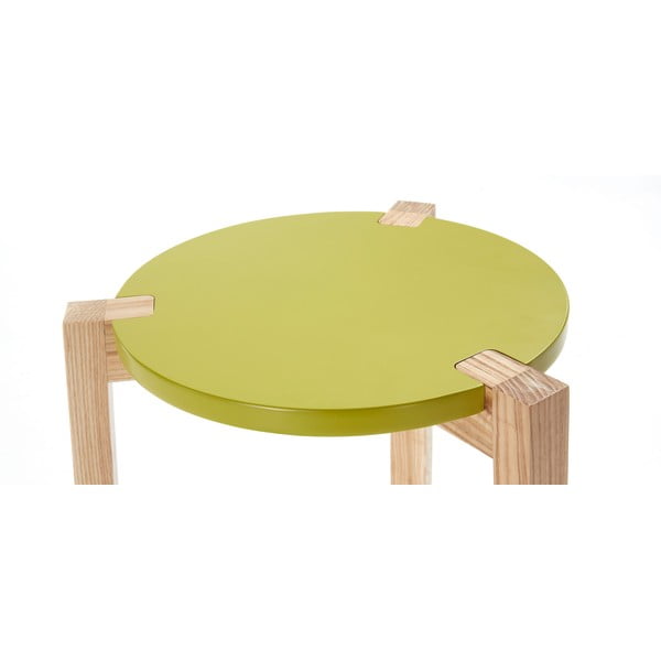 Elroy zöld tárolóasztal - La Forma-image-1