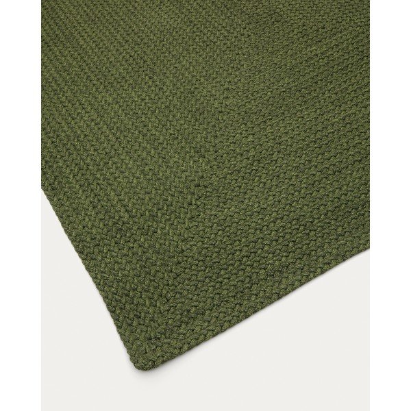 Zöld kültéri-beltéri szőnyeg újrahasznosított szálakból 160x230 cm Despas – Kave Home-image-2