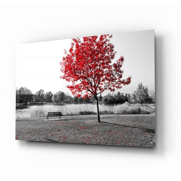 Red Tree üvegezett kép - Insigne