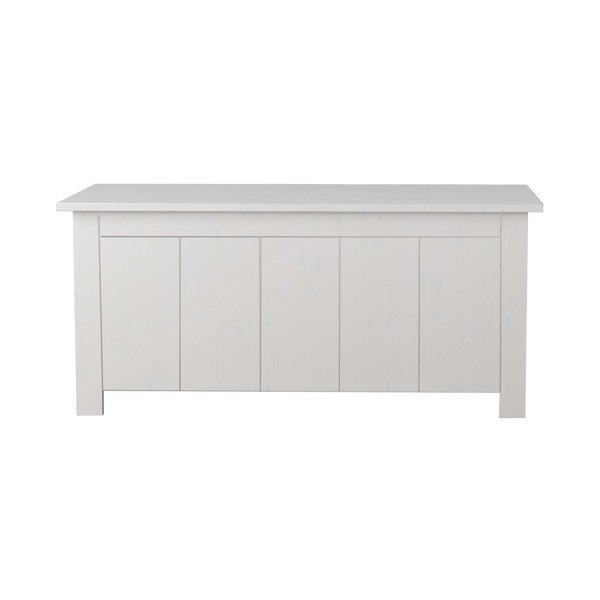 Fehér borovi fenyő tárolóláda 100x45 cm Bertram – Støraa