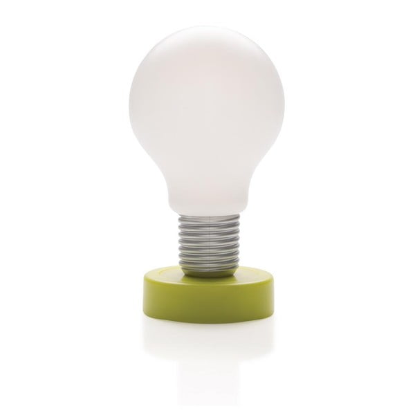 Push Up zöld asztali lámpa - XD Design