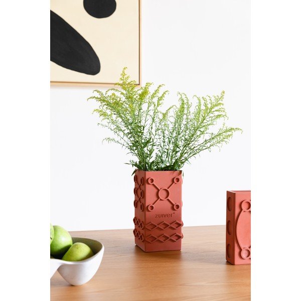 Narancssárga beton váza Graphic – Zuiver-image-3