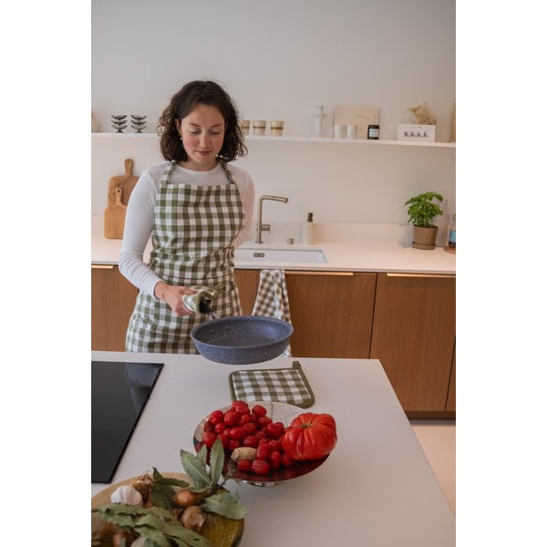 Pamut kötény Gingham – Tiseco Home Studio-image-1