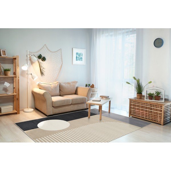 Szürke-bézs szőnyeg 120x160 cm Eden – FD-image-1