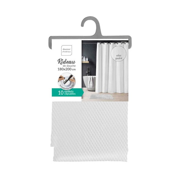 Zuhanyfüggöny 180x200 cm Dotty – douceur d'intérieur-image-4