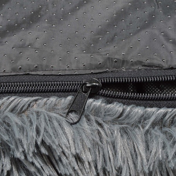 Sötétszürke kisállat fekhely ülőbútorra kutyáknak 75x80 cm – Love Story-image-1