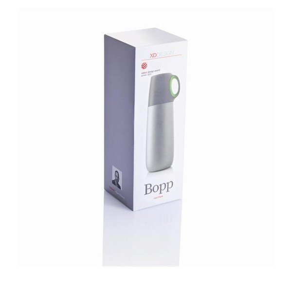Bopp zöld termosz pohárral, 600 ml - XD Design-image-2