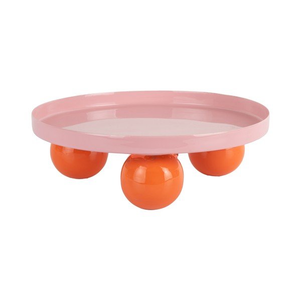 Fém dekoratív tálca ø 20 cm Double Funky – PT LIVING